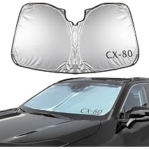 Amazon | SAWAKAKI CX-80 専用設計 サンシェード フロントガラス用